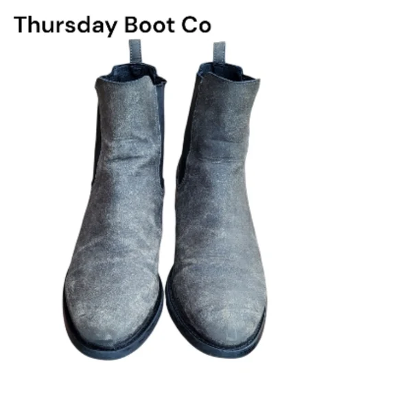 Thursday Boot Company DUCHESS Gray Chelsea Ankle Boot Bootie Barn Shoe Women 9.5